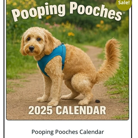 White Elephant Gag Gift Calendar - Picture 1 of 8